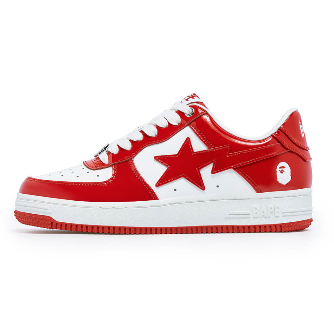 Bape Bapesta Red